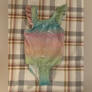 Old Navy shiny toddler swim suit